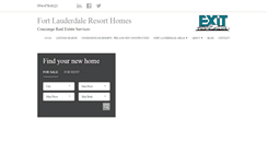 Desktop Screenshot of ftlauderdalepropertiesforsale.com