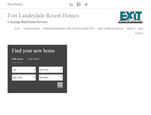 Tablet Screenshot of ftlauderdalepropertiesforsale.com